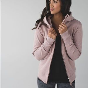 Lululemon Scuba Hoodie III, Heathered Bark Berry